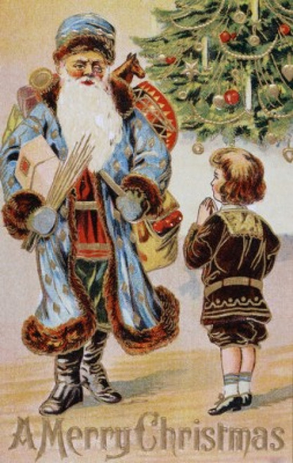 A Merry Christmas Nostalgia Cards Poster Print - Item # VARSAL9801240
