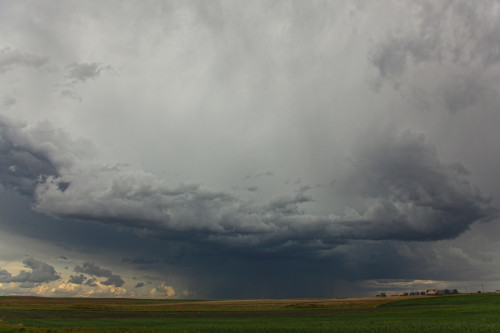 Sky Over Grasslands National Park At Dusk, Saskatchewan PosterPrint - Item # VARDPI2032373