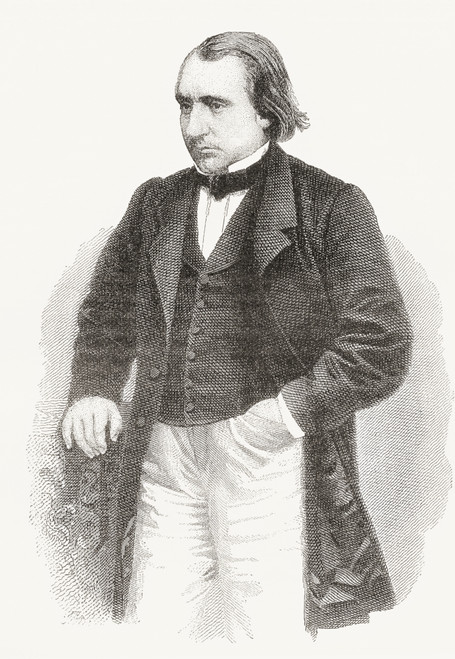 Joseph Ernest Renan, 1823 - 1892. French Expert Of Middle East Ancient Languages And Civilizations, Philosopher And Writer. From Nuestro Siglo, Published 1883. PosterPrint - Item # VARDPI2334069