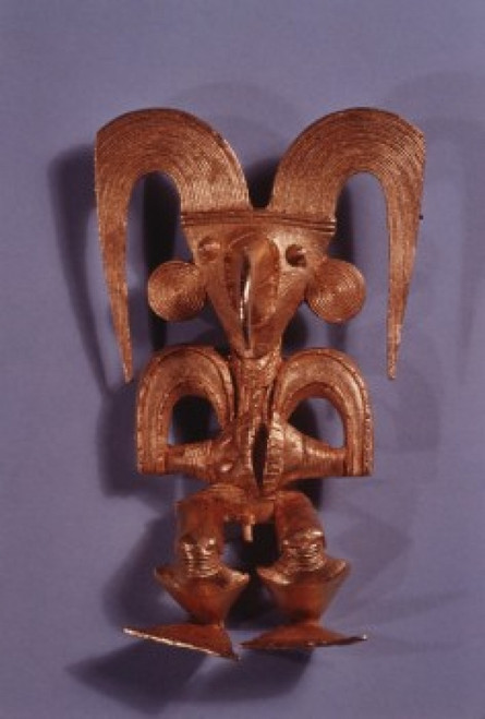 Papayan Style Male Figure Pendant Pre-Columbian Gold Poster Print - Item # VARSAL2622165