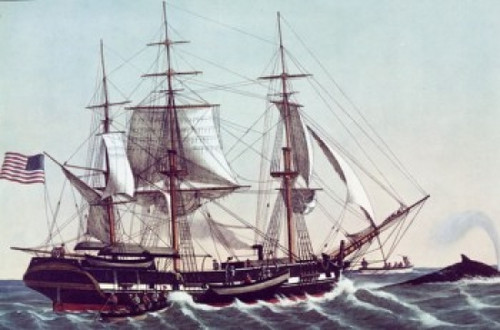American Whaler   by Currier and Ives   1834-1907 Poster Print - Item # VARSAL9008258