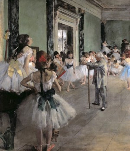 Degas Ballett-Decke „The Dance Foyer“ – 100 % Baumwolle, Gewebt In USA