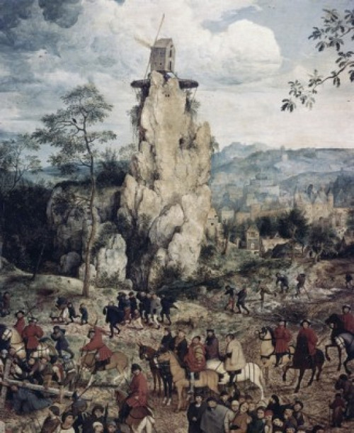 The Procession to Calvary  1564  Pieter Bruegel the Elder  Oil on Wood Panel  Kunsthistorisches Museum  Vienna  Austria Poster Print - Item # VARSAL2622122