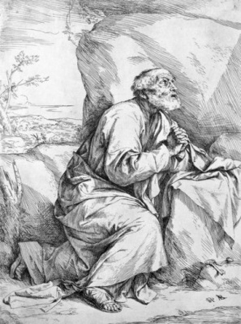 The Penitence of Saint Peter by Jusepe De Ribera  1591-1652 Poster Print - Item # VARSAL260852