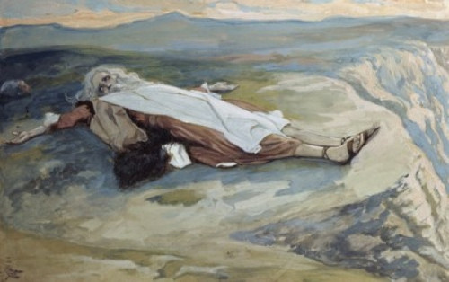 The Death of Moses   James J. Tissot  Jewish Museum  New York Poster Print - Item # VARSAL999492