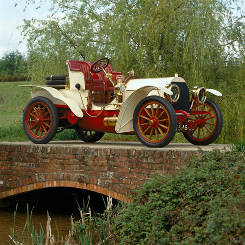 1903 Mercedes Simplex 'sixty' 2-seat sporting tourer. Country of origin Germany. Poster Print - Item # VARPPI170457