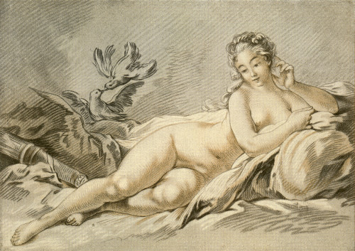 Jeanne Antoinette Poisson, Marquise de Pompadour, aka Madame de Pompadour, portrayed as Venus, 1721 PosterPrint - Item # VARDPI2430602