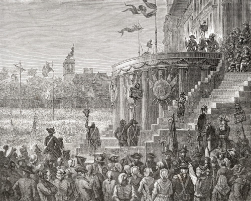 Celebration Of The Supreme Being,8 June 1794. From An Engraving By P. Jonnard. From Histoire De La Revolution Francaise By Louis Blanc. PosterPrint - Item # VARDPI1858216