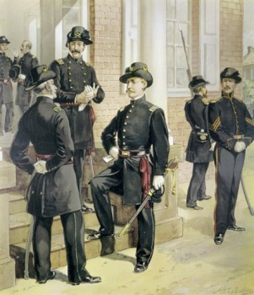 Staff  Field-and-line Officers Poster Print - Item # VARSAL900105010