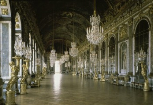 The Hall of Mirrors  Interiors  Palace of Versailles  France Poster Print - Item # VARSAL11582624