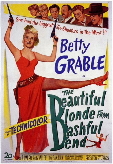 The Beautiful Blonde from Bashful Bend Movie Poster Print (27 x 40) - Item # MOVAF0346