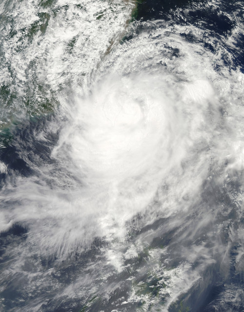 August 7, 2009 - Typhoon Morakot over Taiwan. Poster Print - Item # VARPSTSTK202908S