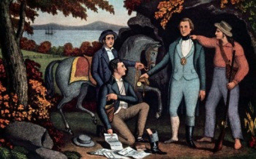 Capture of Andre by Currier & Ives  Active 1857-1907 Poster Print - Item # VARSAL3803491485