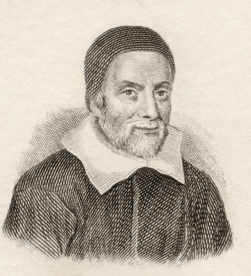 William Oughtred, 1574 To 1660. English Mathematician. From Crabb's Historical Dictionary Published 1825. PosterPrint - Item # VARDPI1905898