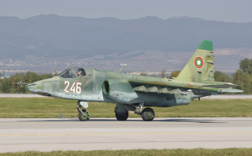 A Bulgarian Air Force Su-25 jet, Bulgaria Poster Print - Item # VARPSTGCA100530M
