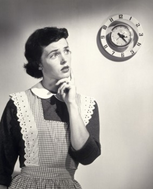 Close-up of a young woman standing with her hand on her chin Poster Print - Item # VARSAL2552804