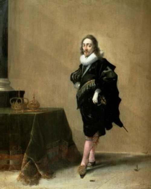 Charles I  King of England   17th C.    Hendrick Gerritsz Pot   Musee du Louvre  Paris Poster Print - Item # VARSAL11582086