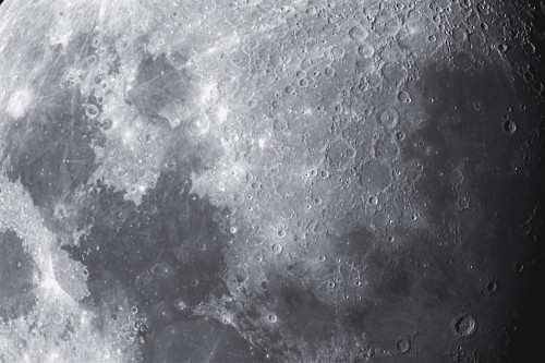 Close up view of the Moon Poster Print - Item # VARPSTCRA100020S