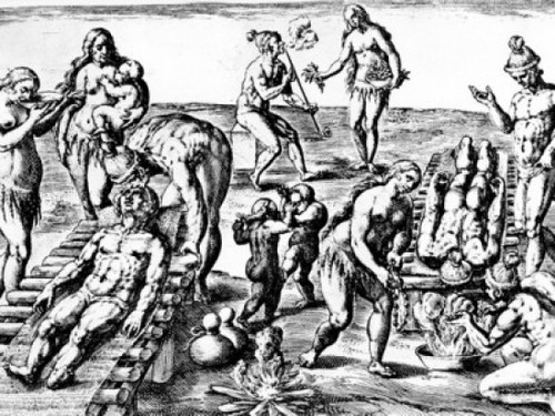 Native Brazilians Drying Petum by unknown artist Poster Print - Item # VARSAL99587126
