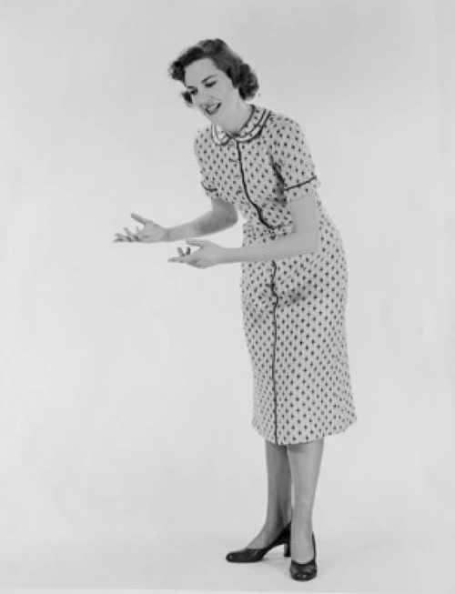 Young woman smiling Poster Print