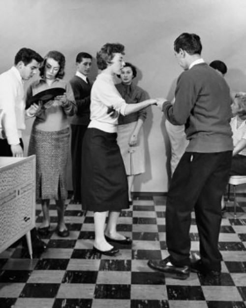 Teenagers dancing at party Poster Print - Item # VARSAL2556111