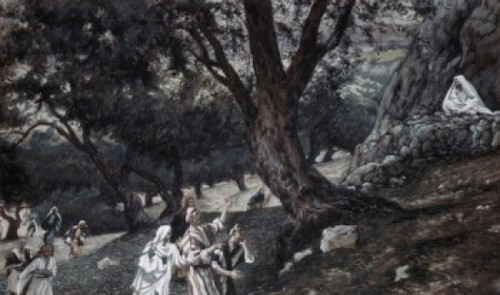 Jesus Went Out to a Desert Place  James Tissot Poster Print - Item # VARSAL99980