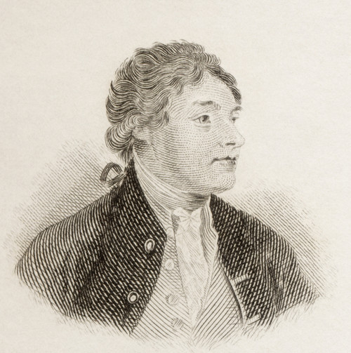 Jean-Louis De Lolm, 1741 To 1804. Swiss And English Political Theorist. From Crabb's Historical Dictionary Published 1825. PosterPrint - Item # VARDPI1906011