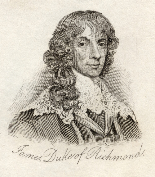 James Stuart 1St Duke Of Richmond And 4Th Duke Of Lennox 1612 1655 Royalist From The Book Crabbs Historical Dictionary Published 1825 PosterPrint - Item # VARDPI1855592