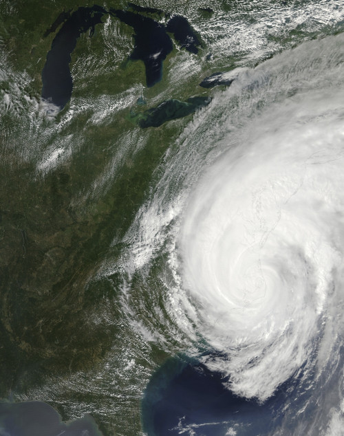 August 27, 2011 - Hurricane Irene over the eastern United States Poster Print - Item # VARPSTSTK203712S