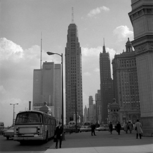 USA  Illinois  Chicago  Michigan Avenue Poster Print - Item # VARSAL255416497