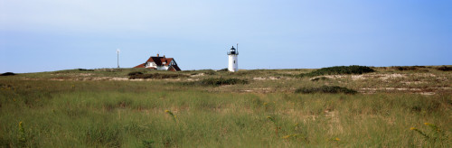 View of a lighthouse, Race Point Light, Provincetown, Cape Cod, Barnstable County, Massachusetts, USA Poster Print - Item # VARPPI158256