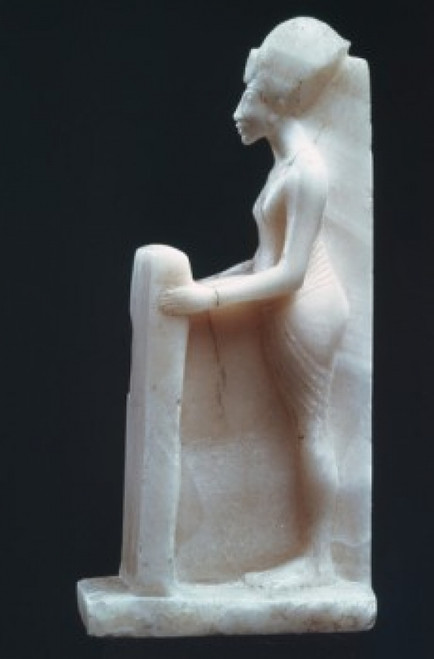 Akhenaten Statuette  1350 BC  Egyptian Art  Alabaster  Staatliche Museen  Berlin  Germany Poster Print - Item # VARSAL900716
