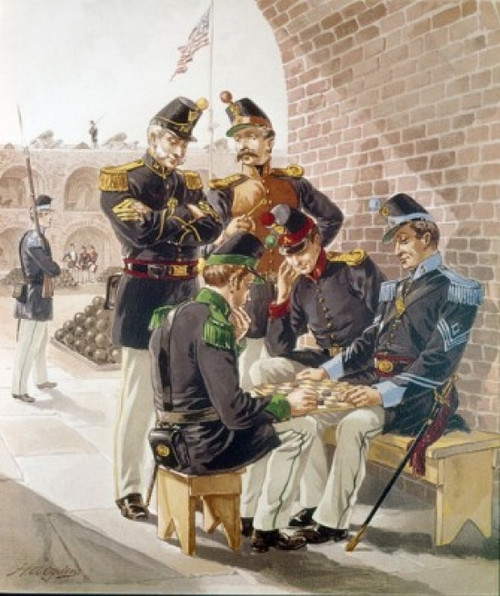 Engineer  Foot-rifles. Dragoon Poster Print - Item # VARSAL900105016