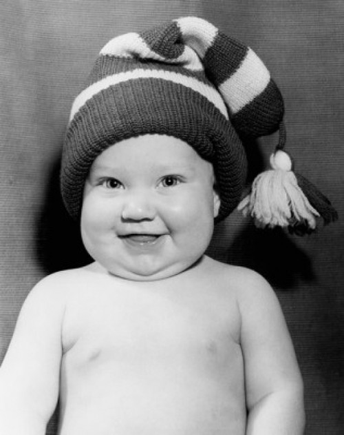 Portrait of a baby boy smiling Poster Print - Item # VARSAL2559433