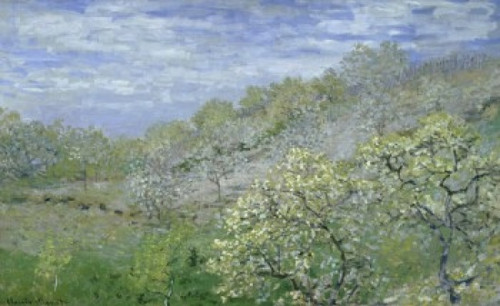 Trees in Bloom   Claude Monet  Collection Grimaldi  Monaco Poster Print - Item # VARSAL11581242