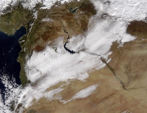 January 1, 2009 - Snow in Syria. Poster Print - Item # VARPSTSTK202514S