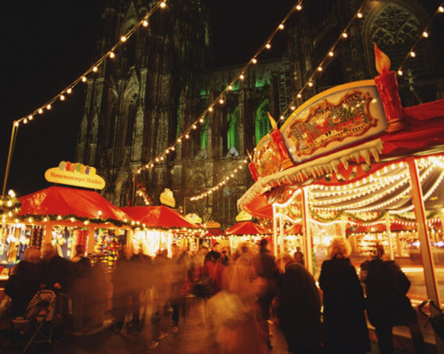 Cologne Cathedral And Christmas Market PosterPrint - Item # VARDPI1881863