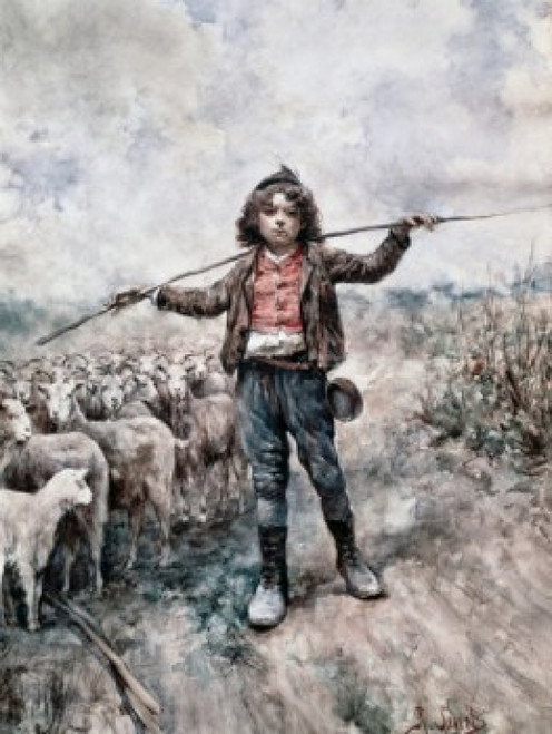 Return From Pasture Rafael Senet Poster Print - Item # VARSAL900237