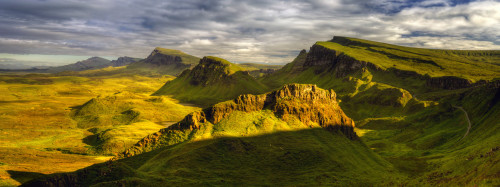 Trotternish Ridge in sunset light, Isle of Skye, Scotland Poster Print - Item # VARPPI169429
