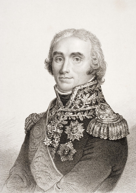 Andre Massena, Prince De Essling Duc De Rivoli, 1758-1817. French Marshal. Engraved By John Le Conte From The Original By Maurir. PosterPrint - Item # VARDPI1857244