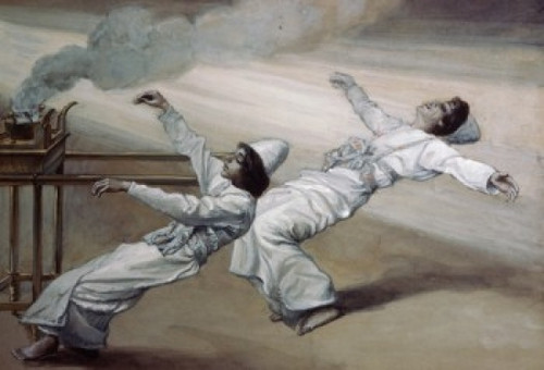 The Two Priests are Destroyed  James Tissot  Jewish Museum  New York City Poster Print - Item # VARSAL999125