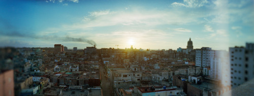 Elevated view of old Havana at sunrise, Havana, Cuba Poster Print - Item # VARPPI169830