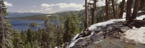 Emerald Bay  Lake Tahoe  California Poster Print by Panoramic Images (37 x 12) - Item # PPI61371