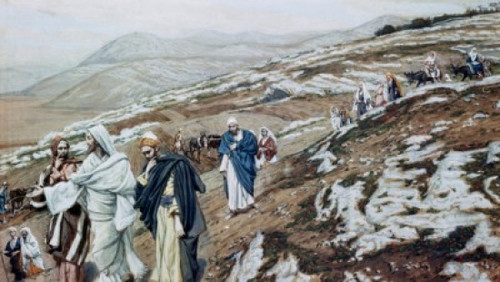 Jesus on His Way to Galilee  James Tissot  Poster Print - Item # VARSAL999152