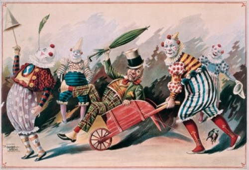 Clowns  1890  Posters Poster Print