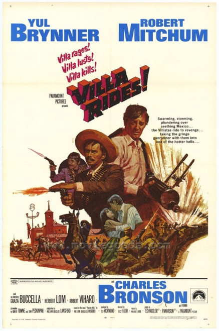 Villa Rides Movie Poster Print (27 x 40) - Item # MOVEF9439
