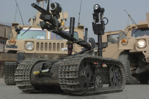 Explosive Ordnance Disposal robot used to safely inspect unsafe situations Poster Print - Item # VARPSTSTK104538M