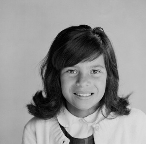 Studio portrait of girl smiling Poster Print - Item # VARSAL255422410