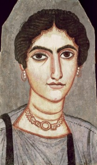 Portrait of a Woman/Mummy Portrait  Egyptian Art  Smith College Museum  Northampton  Massachusetts Poster Print - Item # VARSAL2622010