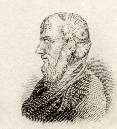 Philemon, C. 362 Bc To C.262 Bc. Athenian Poet And Playwright Of The New Comedy. From Crabb's Historical Dictionary Published 1825. PosterPrint - Item # VARDPI1905768